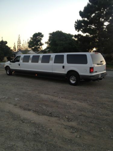 Ford excursion limo limousine 140&#034; stretch