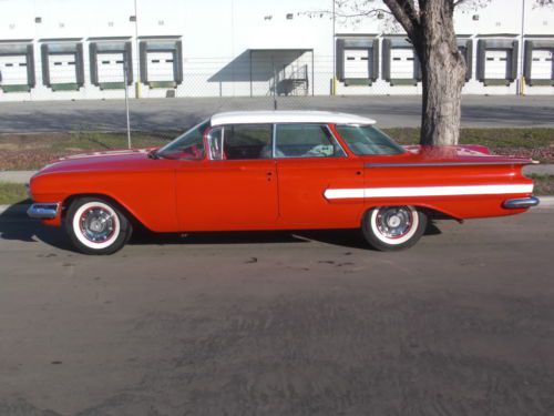 1960 impala 4 door sedan flat top ** nice car almost done ** 1958 1959 1961 283