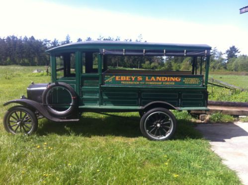 1922 model t produce delivery truck