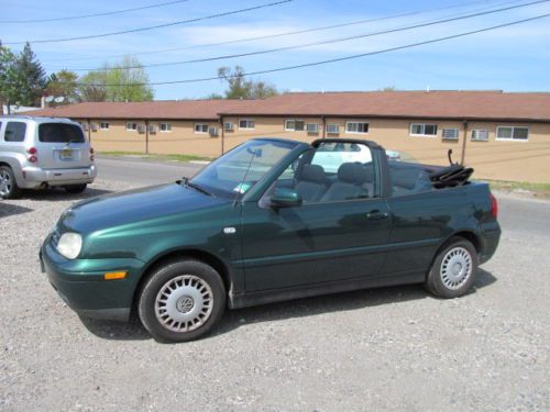 2001 vw cabrio convertible mechanic special