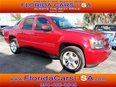 Chevrolet avalanche ltz 4x4 61k miles 2-owners excellent luxury truck sunroof