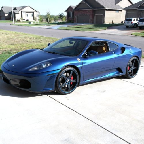 Ferrari 430 f1 berlinetta blue 45k