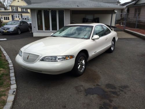 1998 lincoln mark viii lsc collector&#039;s edition,pearl white with 2 tone grey