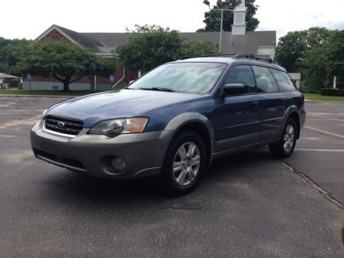 2005 subaru outback i wagon4-door 2.5l awd 5 speed manual extra clean no reserve