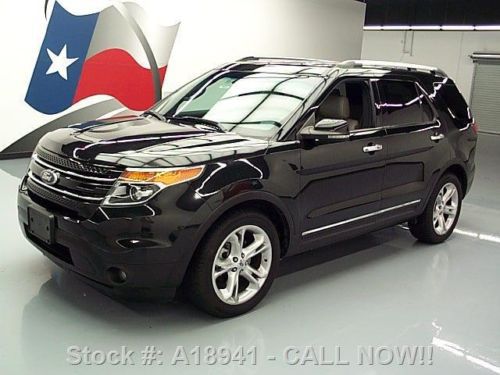 2011 ford explorer limited htd leather rear cam 58k mi texas direct auto