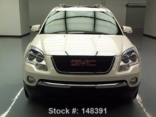 2011 gmc acadia awd dual sunroof leather rear cam 39k texas direct auto