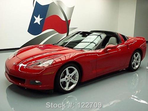 2005 chevy corvette 6-speed htd leather nav hud 31k mi! texas direct auto