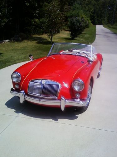 1958 british mga completely restored