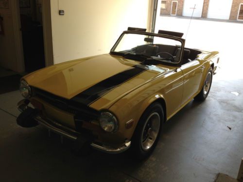 1974 tr-6 - completely restored, over $20k in receipts, turn key ready and sharp
