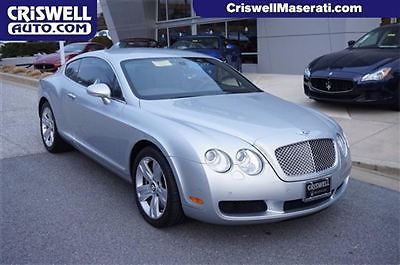 2007 bentley continental gt coupe v12 all wheel drive awd one owner low