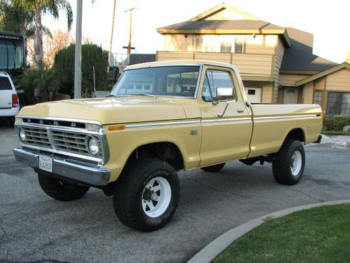 Calif truck factory 4x4 high boy daily driver 360 engine 4 speed nice condtion