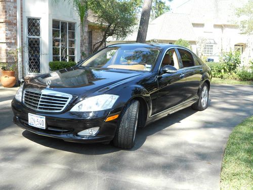 2007 mercedes-benz, s550, black on tan, imaculate condition, low millage