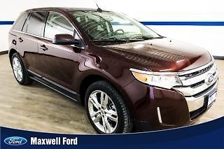 2012 ford edge 4dr limited fwd leather seats dual zone climate control
