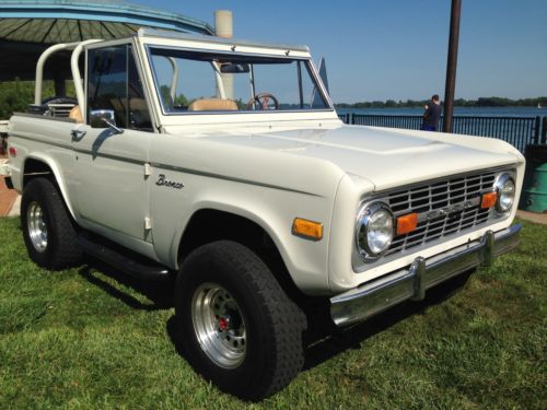 1976 ford bronco ranger all original interior 3-day low reserve auction bid win!