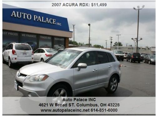 2007 acura rdx, turbo, we finance all types of credit
