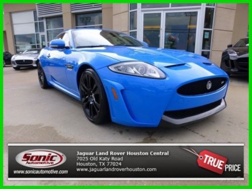 2013 xkr-s  550hp v8 automatic rwd coupe heated seats back up camera