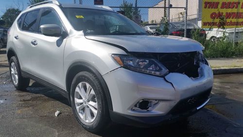 2014 nissan rogue sv awd salvage rebuildable repairable 4x4 no reserve 3k miles