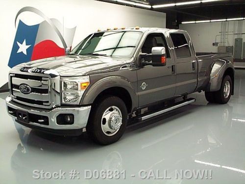 2012 ford f-350 crew diesel dually long bed tow 30k mi texas direct auto
