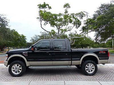 Florida one owner highway driven 2008 ford f350 king ranch turbo diesel 4x4 crew