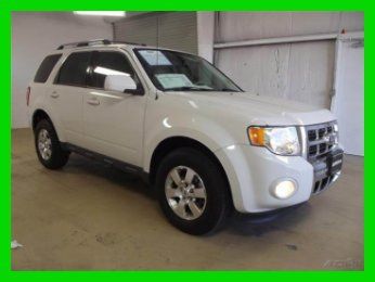 2011 ford escape limited 3.0l v6, leather, ford certified 7yr/100k warranty