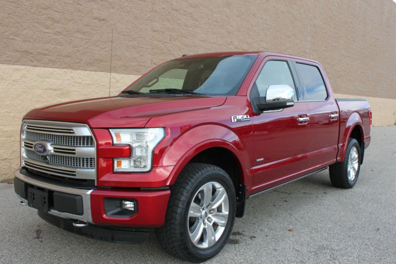 2016 ford f-150 platinum crew cab pickup 4-door