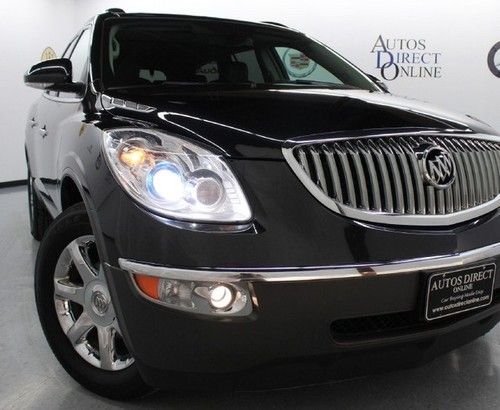 We finance 2008 buick enclave cxl awd clean carfax wrrnty hids htdsts 3rows cd
