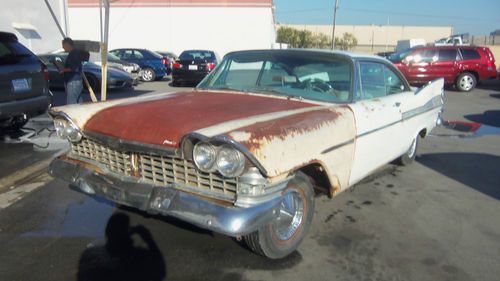 1959 plymouth fury very original and complete with very little rust