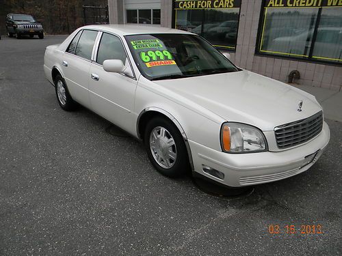 2003 cadillac deville 1 owner clean carfax in excellent condition