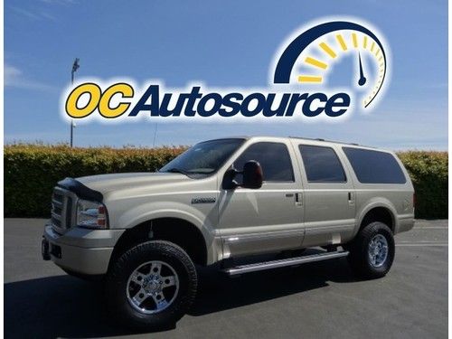 2005 ford excursion limited diesel 4x4