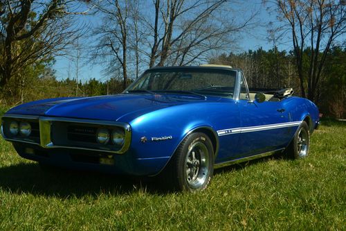 1967 firebird ho convertible