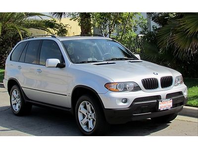 2005 bmw x5 3.0i sport/ premium/navigation/panorama roof clean pre-owned