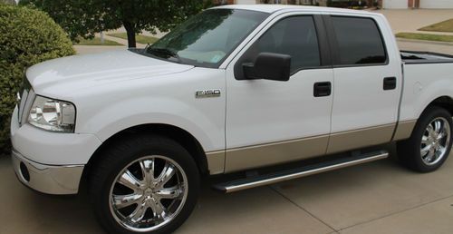 2007 ford f-150 xlt triton supercrew, clear title less than 60,000 miles! wow