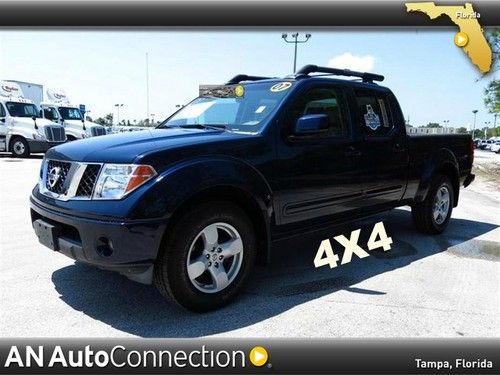 Nissan frontier 4wd crew cab lwb with sunroof &amp; leather