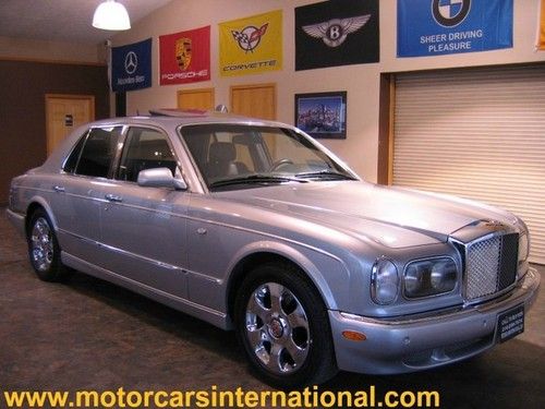 2004 bentley arnage r label navigation heated leather roof clean history report