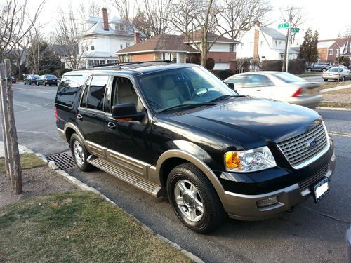 2004 ford expedition eddie bauer sport utility 5.4l navi,dvd,3rd row,tow pack