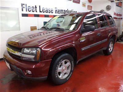 No reserve 2004 chevrolet trailblazer ls 4x4, 1owner off corp.lease