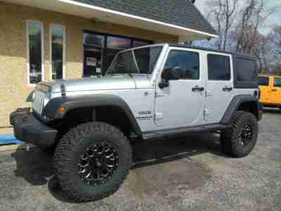 Find Used Unlimited Jk 4 Door Lifted 4 Inch Lift 35 Tires 7 K