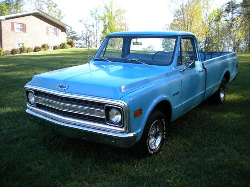 1969 chevrolet c-10 35k actual miles all original 98% rust free matching numbers