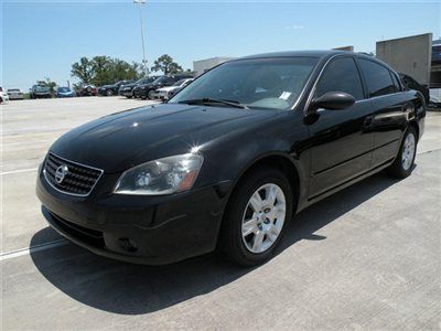 2006 nissan altima 2.5s black automatic very good tires, low $$$ cold air *fl