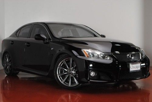 2008 lexus isf black on black leather fully serviced navigation rear view camera