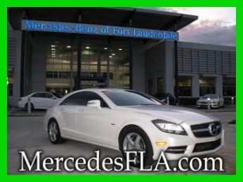 2012 cls550, pearlwhite/blackleather, cpo 100,000 mile warr, mercedes-benz dlr!!