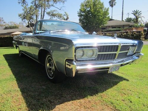 1965 chrysler imperial convertible fully restored and ready to be enjoyed!!
