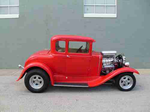 1930 FORD MODEL A 5 WINDOW HOT ROD V8 WITH BLOWER AC PB FRONT DISC PRICED 2 SELL, image 3