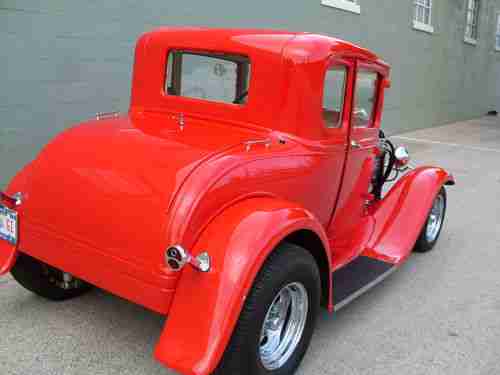 1930 FORD MODEL A 5 WINDOW HOT ROD V8 WITH BLOWER AC PB FRONT DISC PRICED 2 SELL, image 4
