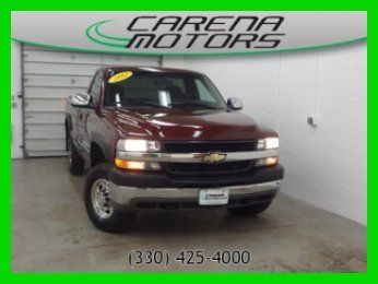2002 chevy used 2500hd  ls 4wd  8.1l v8 low miles free carfax one owner 02 hd