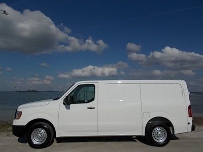12 nissan nv 1500 sv cargo van - clean auto check - no accidents -original paint