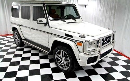 2013 mercedes g63 amg!  rare white on red!!  like new!!  must see!!  call now!!