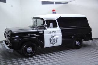 1959 ford panel truck- frame off restored! 1 of a kind paddy wagon.