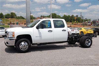 Save at empire chevy on this new crew cab &amp; chassis duramax allison leather 4x4