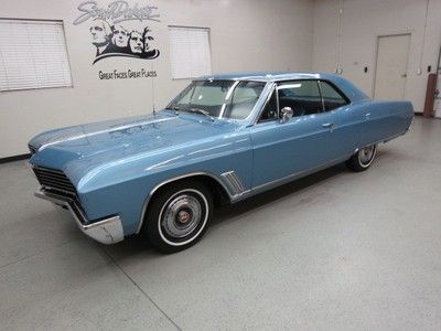 1967 buick "skylark"coupe "blue mist met" / clearcoat 300 c.i. v-8 / auto *25k !